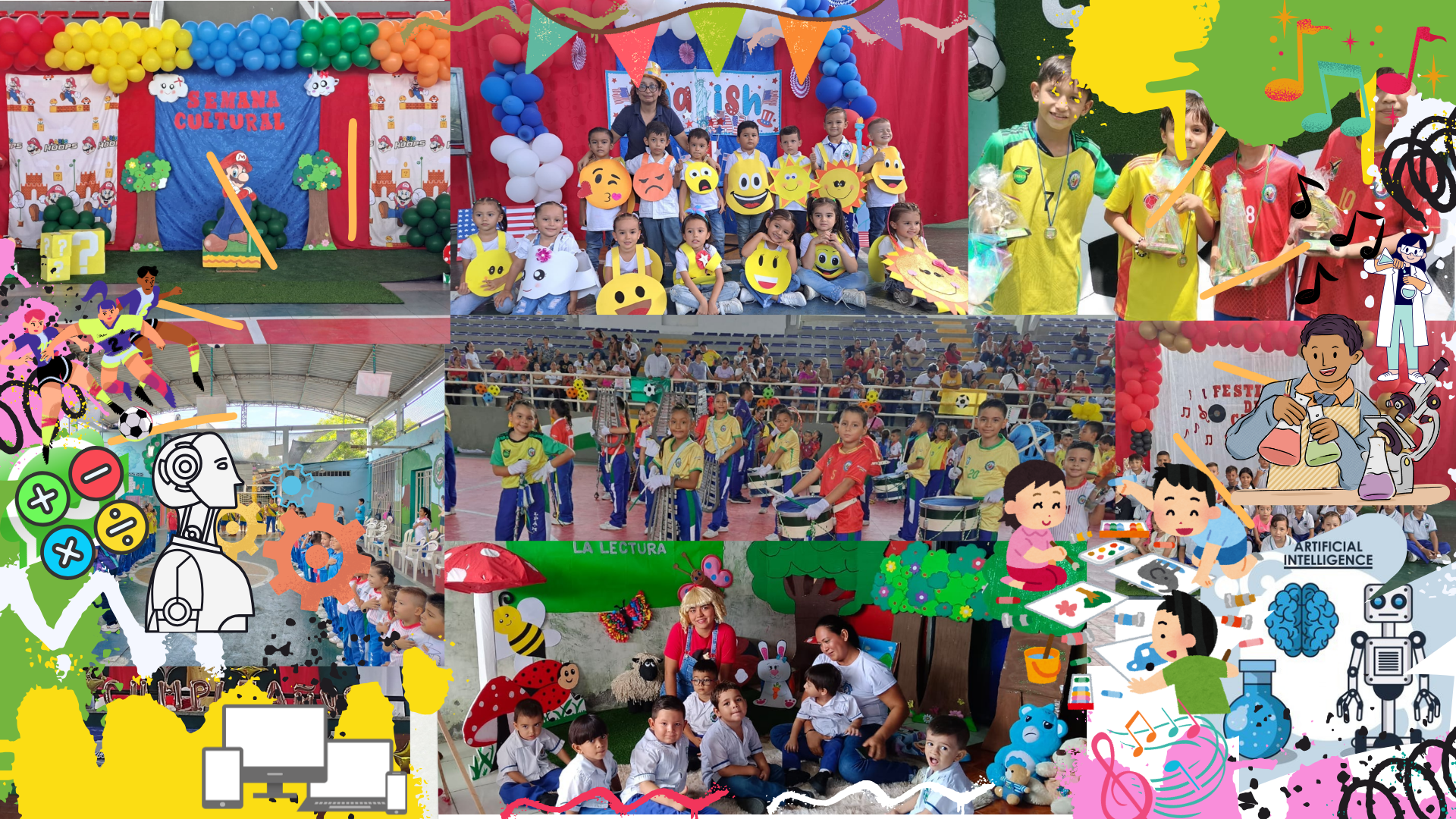 Presentación cultural de estudiantes - Talento artístico en el Liceo Mogollón